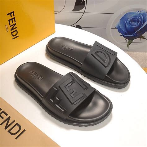 fendi flip flops im stylin|Fendi slides on sale.